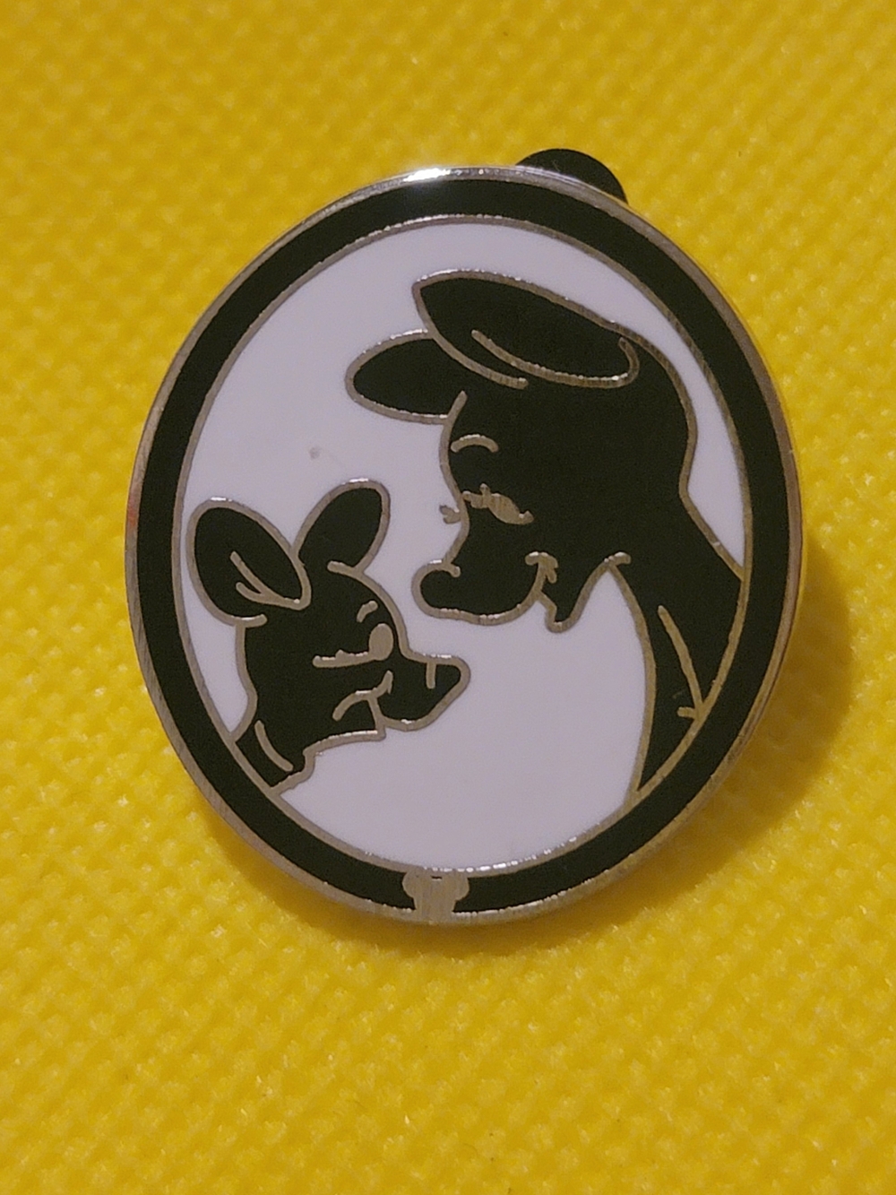 Disney Pin Kanga & Roo Hidden Mickey Silhouette Series 2009